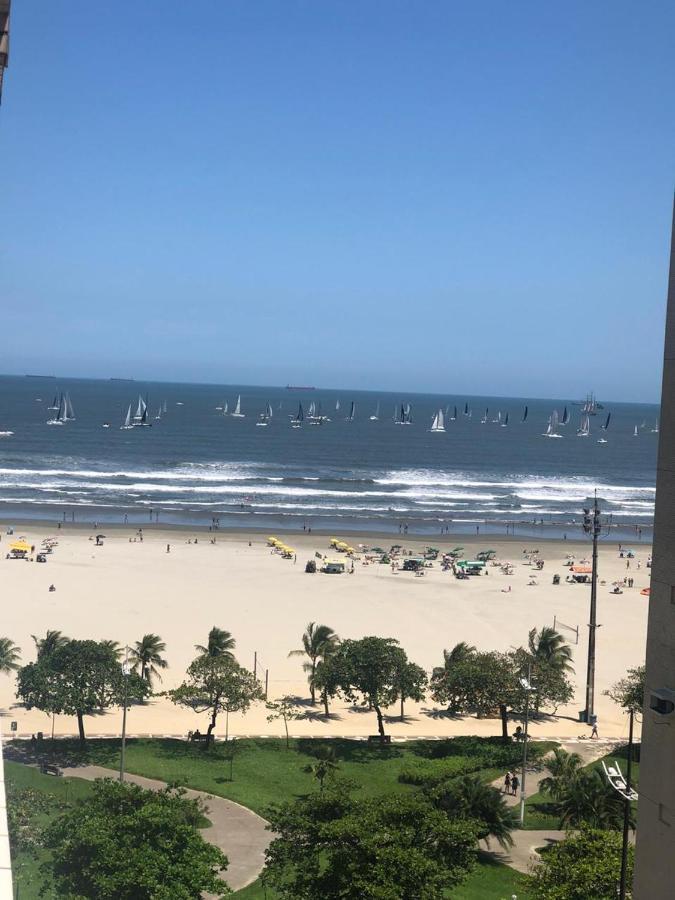 Apto Gonzaga Frente Ao Mar Wi-Fi Сантус Екстер'єр фото