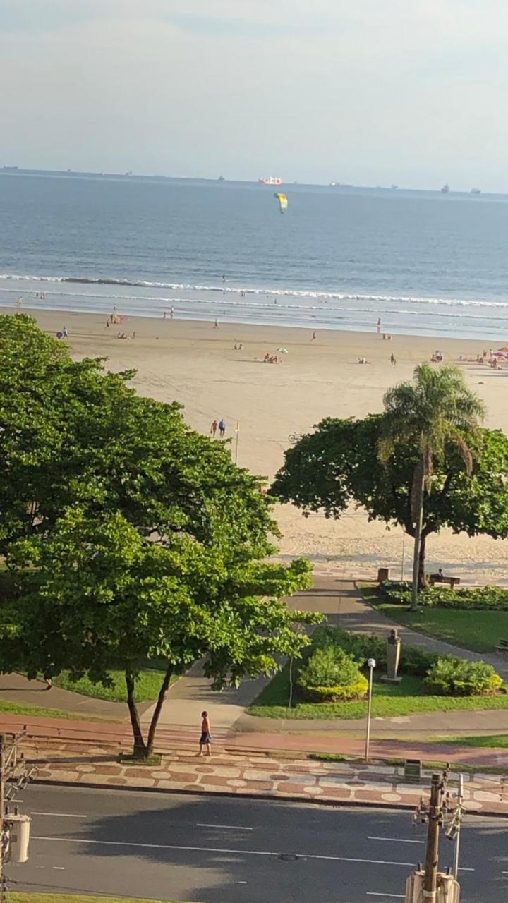 Apto Gonzaga Frente Ao Mar Wi-Fi Сантус Екстер'єр фото